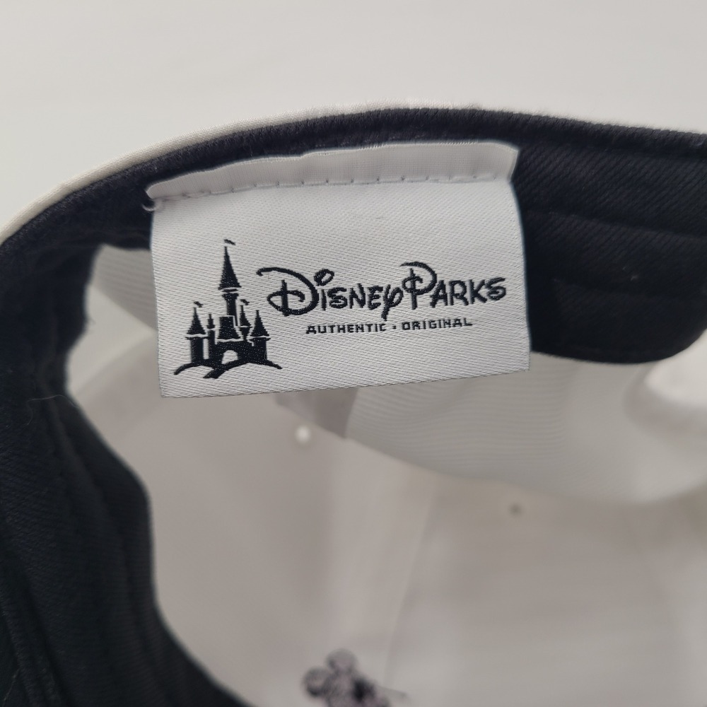 Nike Hat Adjustable White Black Mickey Mouse Logo Disney Parks Golf Casual Men - Picture 14 of 14